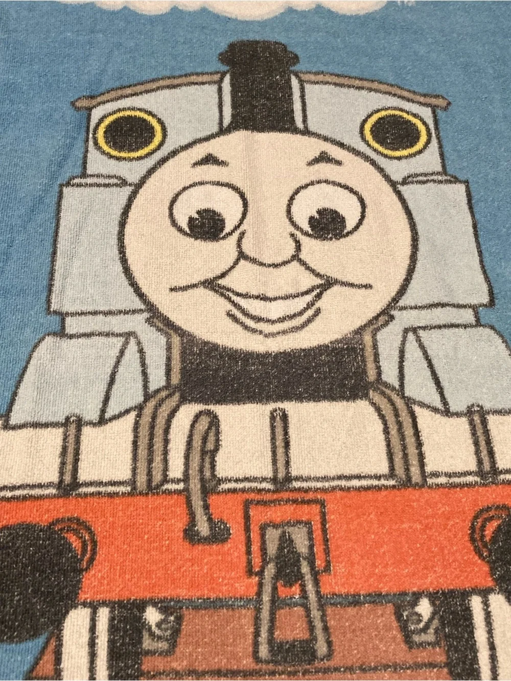 Y2K Thomas the Train & Friends Beach Towel 29” X 54” 100% Cotton Vintage Toddler